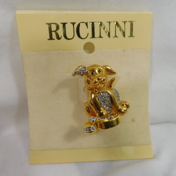 Ladies Rucinni Brooch - Picture 3 of 3